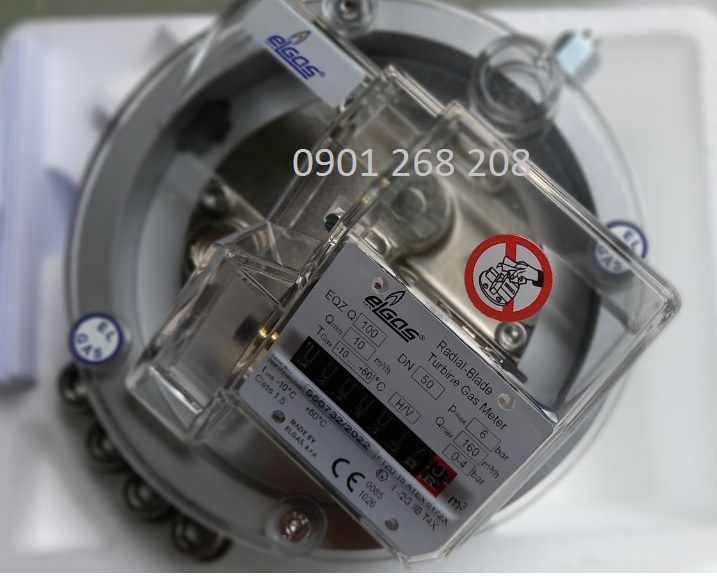 Gas meter turbine EQZ-Q100 Elgas
